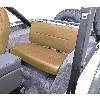 Fat Bob's Garage, Rugged Ridge, Part #13461.04, Jeep CJ/Wrangler Fixed Rear Seat, Tan 1955-1995 THUMBNAIL