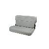 Fat Bob's Garage, Rugged Ridge, Part #13462.09, Jeep CJ/Wrangler Fold And Tumble Rear Seat, Gray 1976-1995 THUMBNAIL