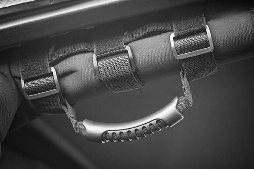Fat Bob's Garage, Rugged Ridge, Part #13505.04, Jeep CJ/Wrangler Ultimate Grab Handles, Black 1955-2016 MAIN