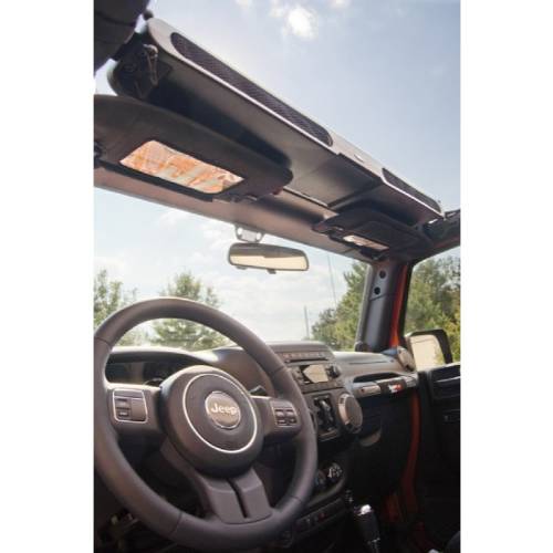 Fat Bob's Garage, Rugged Ridge, Part #13551.14, Overhead Storage Console 87-16 Jeep JK TJ/YJ Wrangler MAIN