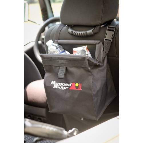 Fat Bob's Garage, Rugged Ridge, Part #13551.40, Removable Seat Back Trash Bin MAIN