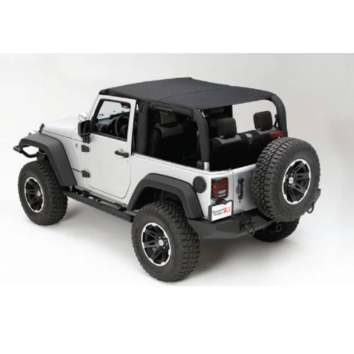 Fat Bob's Garage, Rugged Ridge, Part #13579.11, Mesh Island Top 10-16 Jeep 2-Door Wrangler MAIN