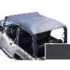 Fat Bob's Garage, Rugged Ridge, Part #13581.15, Header Roll Bar Top, Black Denim THUMBNAIL