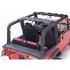Fat Bob's Garage, Rugged Ridge, Part #13611.15, Jeep YJ Wrangler Full Roll Bar Cover Kit 1992-1995 THUMBNAIL