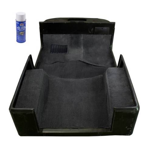 Fat Bob's Garage, Rugged Ridge, Part #13695.09, Jeep CJ/YJ Wrangler Deluxe Carpet Kit With Adhesive, Gray 1976-1995 MAIN