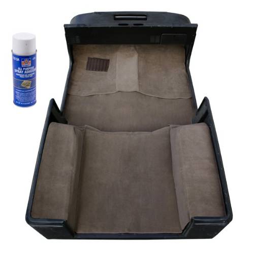 Fat Bob's Garage, Rugged Ridge, Part #13696.10, Jeep TJ Wrangler Deluxe Carpet Kit With Adhesive, Honey 1997-2006 MAIN