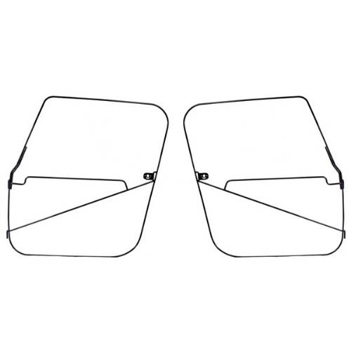 Fat Bob's Garage, Rugged Ridge, Part #13715.80, Jeep CJ7 Soft Top Full Door Frames 1976-1986 MAIN