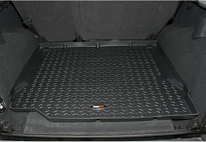Fat Bob's Garage, Rugged Ridge, Part #DMC-12975.22, All Terrain Cargo Liner, Jeep Logo, Mopar Licensed MAIN