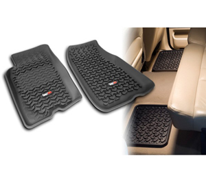 Fat Bob's Garage, Rugged Ridge, Part #82987.21, Ford F150 All Terrain Front/Rear Floor Liner 2004-2008 MAIN