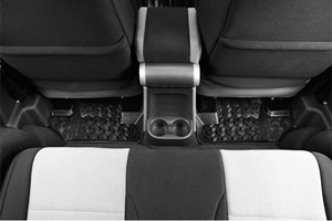 Fat Bob's Garage, Rugged Ridge, Part #DMC-12920.22, All Terrain Floor Liner, Front Pair, Black, Mopar Licensed MAIN