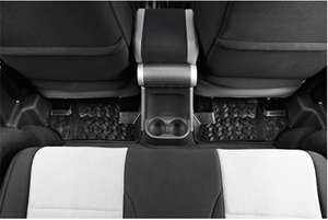 Fat Bob's Garage, Rugged Ridge, Part #12920.27, All Terrain Floor Liners, Front Pair, Black MAIN
