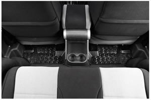 Fat Bob's Garage, Rugged Ridge, Part #82901.01, All Terrain Floor Liners, Front Pair, Black MAIN