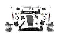 Rough Country 5in GM Suspension Lift Kit w/N3 14-18 1500 PU 4WD | Cast Steel MAIN