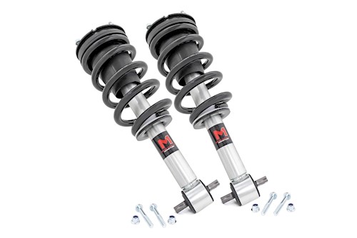 Rough Country M1 Adjustable Leveling Struts Monotube 0-2" Chevy/GMC 1500 14-18 LARGE