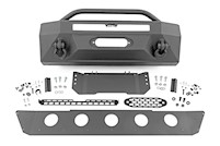 Rough Country Front Bumper Hybrid for Toyota 4Runner 2WD/4WD 2014-2021 10743A MAIN