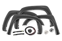 Rough Country Pocket Fender Flares Gloss Black for Toyota Tundra 14-21 MAIN