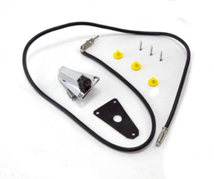 Fat Bob's Garage, OMIX-ADA Part #17213.01, Antenna Base Chrome MAIN