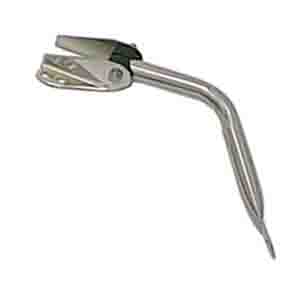 Fat Bob's Garage, Rugged Ridge, Part #11007.02, Jeep CJ Mirror Arm & Bracket, Stainless Steel, Right Side 1955-1986 MAIN