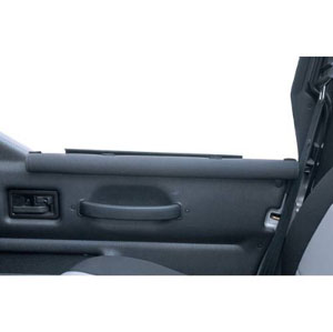 Fat Bob's Garage, Rugged Ridge, Part #11820.20, Jeep Wrangler Half Door Arm Rests Black 1987-2006 MAIN