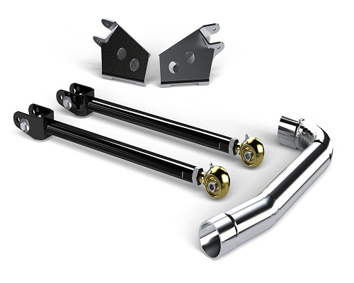 Teraflex TJ Pro LCG Front Upper Long FlexArm Kit w/ Brackets LARGE