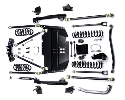 Teraflex TJ 4" Unlimited Pro LCG Long FlexArm Lift Kit LARGE