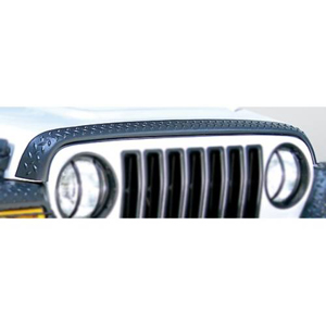 Fat Bob's Garage, Rugged Ridge, Part #11650.17, Jeep TJ/LJ Wrangler Hood Guard Body Armor 1997-2006 MAIN