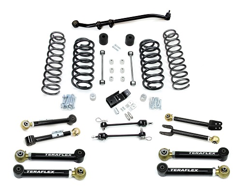 Teraflex TJ 3" Lift Kit w/ 8 FlexArms & Trackbar LARGE