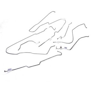 Fat Bob's Garage, OMIX-ADA Part #16737.44, Brake Line Kit Stainless Steel Disc MAIN