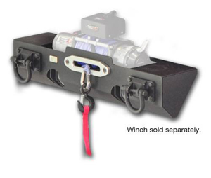 Fat Bob's Garage, Rugged Ridge, Part #11540.10, Jeep JK Wrangler HXD Winch Mount Front Bumper 2007-2016 MAIN