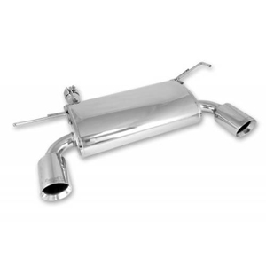 Fat Bob's Garage, Rugged Ridge, Part #17606.75, Cat Back Exhaust Kit, Stainless Steel W/Dual Outlet MAIN