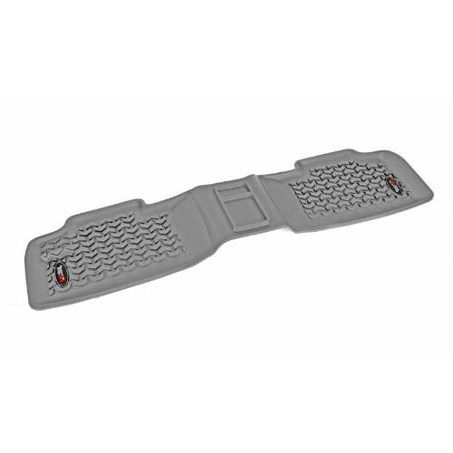 Fat Bob's Garage, Rugged Ridge, Part #14950.15, Rear Gray Floor Liner 11-16 Jeep WK  W/Tl Logo MAIN