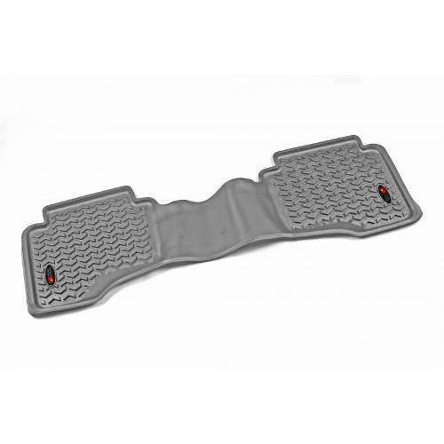 Fat Bob's Garage, Rugged Ridge, Part #14950.26, Rear Gray Floor Liner 05-2010 Jeep WK  W/Tl Logo MAIN
