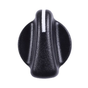 Fat Bob's Garage, OMIX-ADA Part #17903.20, Climate Control Knob, Black Plastic, OE Replacement MAIN