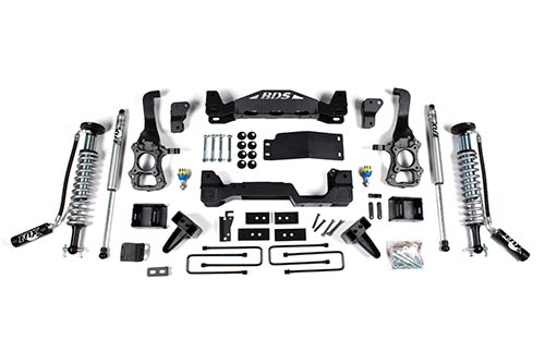 Fat Bob's Garage, BDS Suspension Part #1506F, Ford F150 6" Coil Over Lift Kit 4WD 2015 MAIN