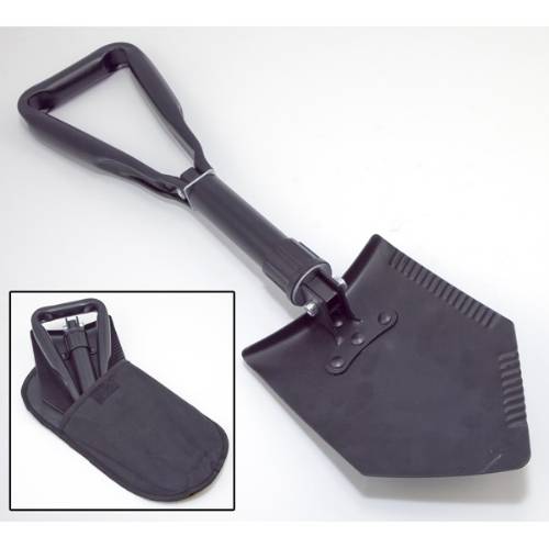 Fat Bob's Garage, Rugged Ridge, Part #15104.42, Tri Fold Recovery Shovel, Universal Application MAIN