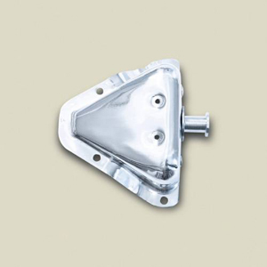 Fat Bob's Garage, Rugged Ridge, Part #11810.03, Jeep CJ/YJ Wrangler Door Latch Bracket, Stainless Steel, Left 1981-1995 MAIN