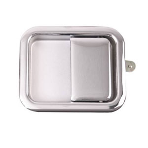 Fat Bob's Garage, OMIX-ADA Part #11812.03, Door Handle Chrome W/Full Door CJ LH, YJ LH, TJ RH MAIN