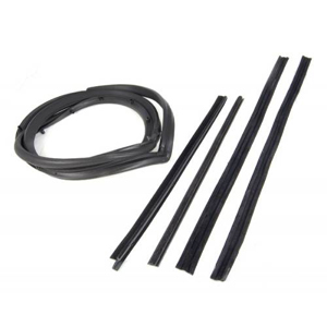 Fat Bob's Garage, OMIX-ADA Part #12303.50, Door Seal Kit, Hardtop W/Moveable Vent Window, RH MAIN
