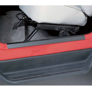 Fat Bob's Garage, Rugged Ridge, Part #11216.01, Jeep TJ/LJ Wrangler Door Entry Guard Set, Black 1997-2006 MAIN