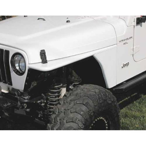 Fat Bob's Garage, Rugged Ridge, Part #12004.53, Jeep TJ/LJ Wrangler RRC Tubular Steel Flat Fender Kit 1997-2006 MAIN