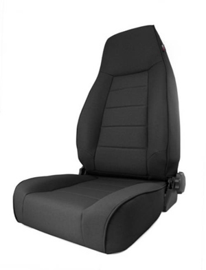 Fat Bob's Garage, Rugged Ridge, Part #13412.15, Jeep TJ/LJ Wrangler XHD Off Road Front Seat, Black Denim 1997-2006 MAIN