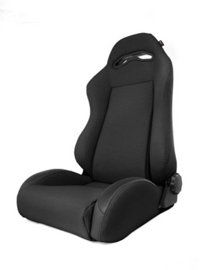 Fat Bob's Garage, Rugged Ridge, Part #13415.15, Wrangler Reclining Front Seat, Black Denim 1997-2006 MAIN