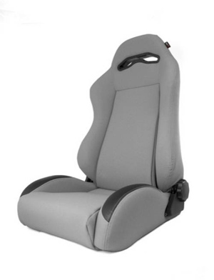 Fat Bob's Garage, Rugged Ridge, Part #13415.09, Jeep TJ/LJ Wrangler XHD Sierra Reclining Front Seat, Gray 1997-2006 MAIN