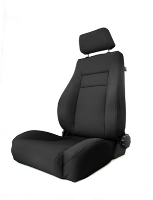 Fat Bob's Garage, Rugged Ridge, Part #13414.01, Jeep TJ/LJ Wrangler XHD Ultra Front Seat, Black 1997-2006 MAIN