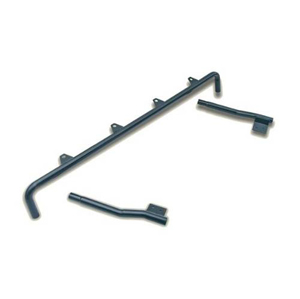 Fat Bob's Garage, Rugged Ridge, Part #11232.01, Jeep TJ/LJ Wrangler Full Frame Light Bar, Black, 1997-2006 MAIN