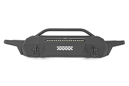 Rough Country Front Hybrid Bumper 20" Blk LED for Toyota Tacoma 16-23 10719 LARGE