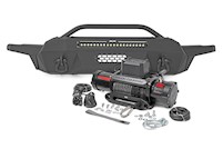Rough Country Front Bumper Hybrid 20" Blk DRL LED for Toyota Tacoma 4WD 16-23 MAIN