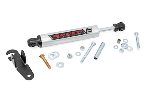 Rough Country V2 Steering Stabilizer Chevy/GMC 2500HD/3500HD 16-22 8730170 LARGE