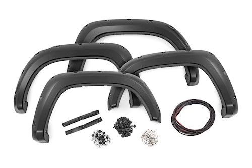 Rough Country Pocket Fender Flares for Toyota Tacoma 2016-2023 F-T11621A LARGE