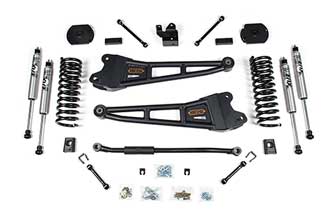 Fat Bob's Garage. BDS Suspension part #1624H, Dodge Ram 2500 3" Radius Arm Suspension System 4WD Diesel 2014-2016 MAIN